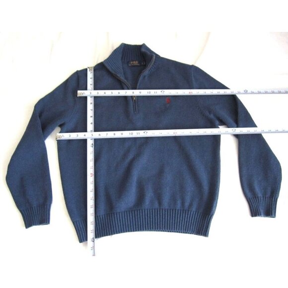 Men's Polo Ralph Lauren 100% Cotton Pullover Sweater Sz L (MS28) - Picture 4 of 10